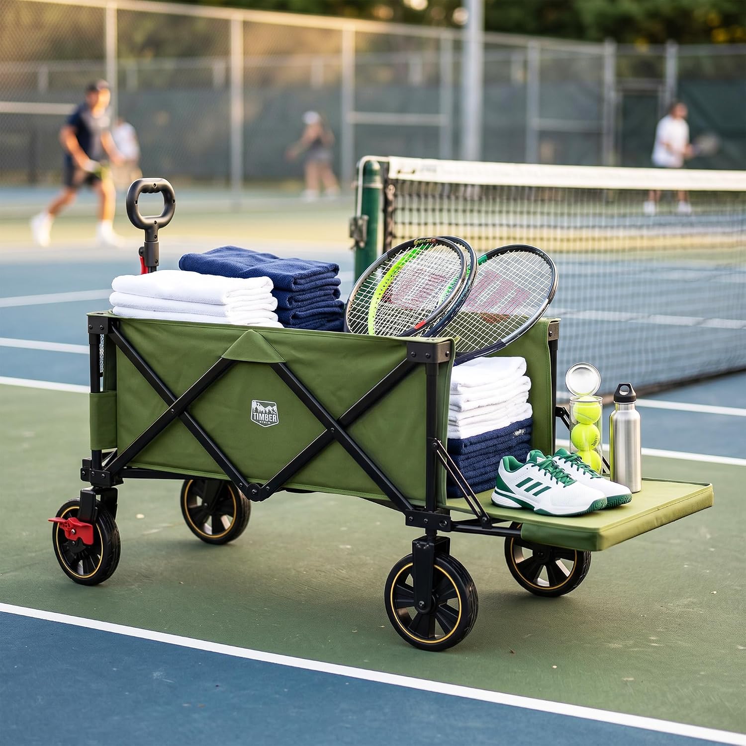 Thumbnail 5 de Timber Ridge Folding Wagon 49-inch
