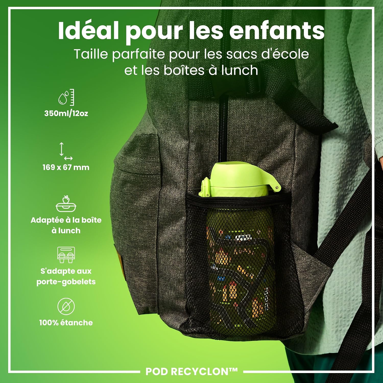 Thumbnail 2 de ion8 Gourde Enfant 350 ml