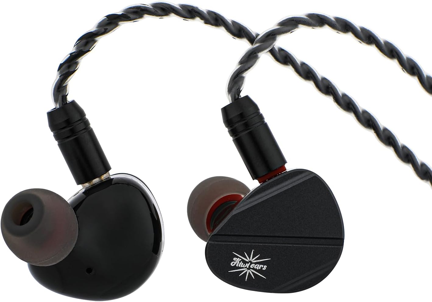 Detalle de Linsoul Kiwi Ears Canta IEM ibridi 1DD + 2Planar con cavo HiFi staccabile (monitor in-ear per musicisti)