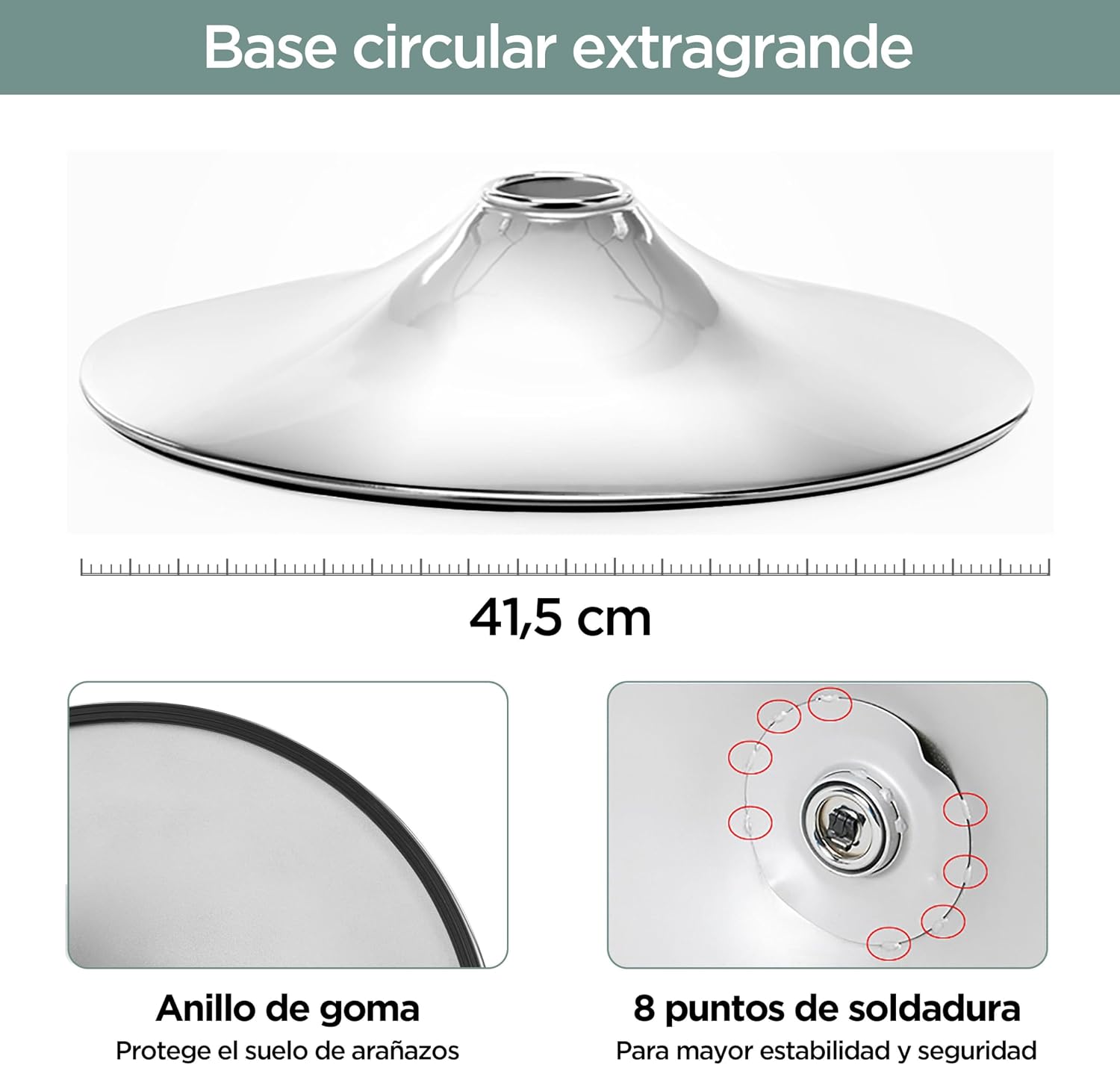 Thumbnail 6 de Yaheetech Taburete de Bar ajustable 89-111 cm