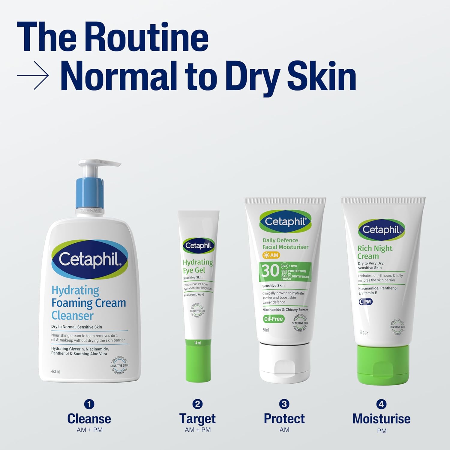 Thumbnail 6 de Cetaphil Hydrating Foaming Cream Cleanser 473ml