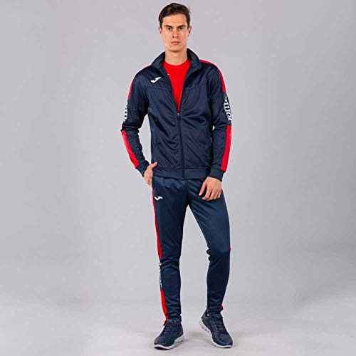 Thumbnail 7 de Joma Championship IV pantalones de entrenamiento para hombre (marino/rojo) XXS