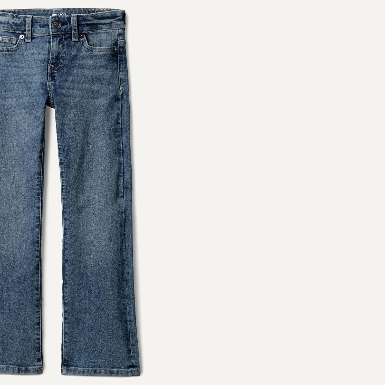 Thumbnail 1 de Amazon Essentials Mädchen schmal geschnittene Bootcut-Jeans aus Stretch