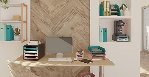 Detalle de Set de 4 corbeilles Exacompta Combo Skandi