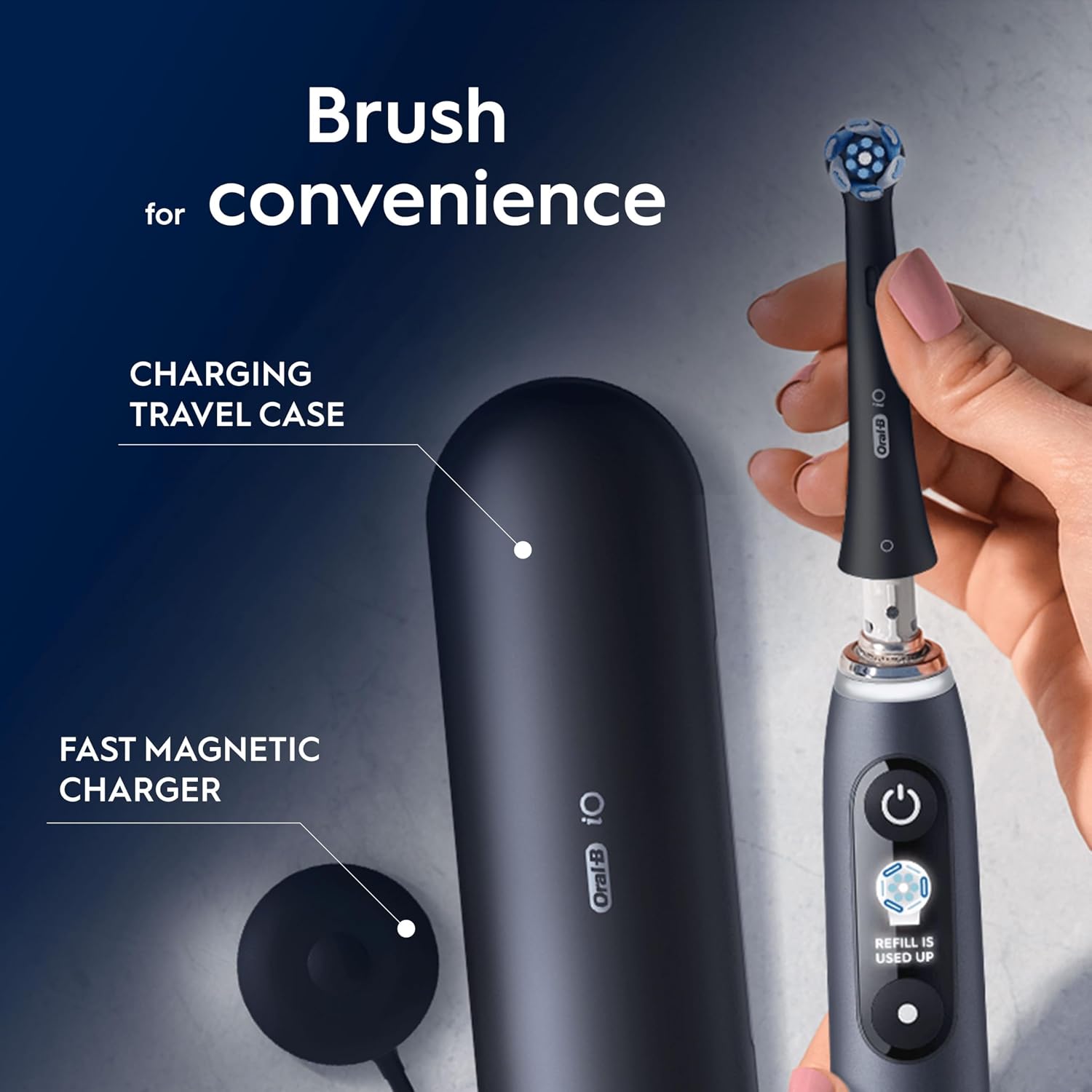 Thumbnail 5 de Oral-B iO Series 9 Electric Toothbrush Duo Pack