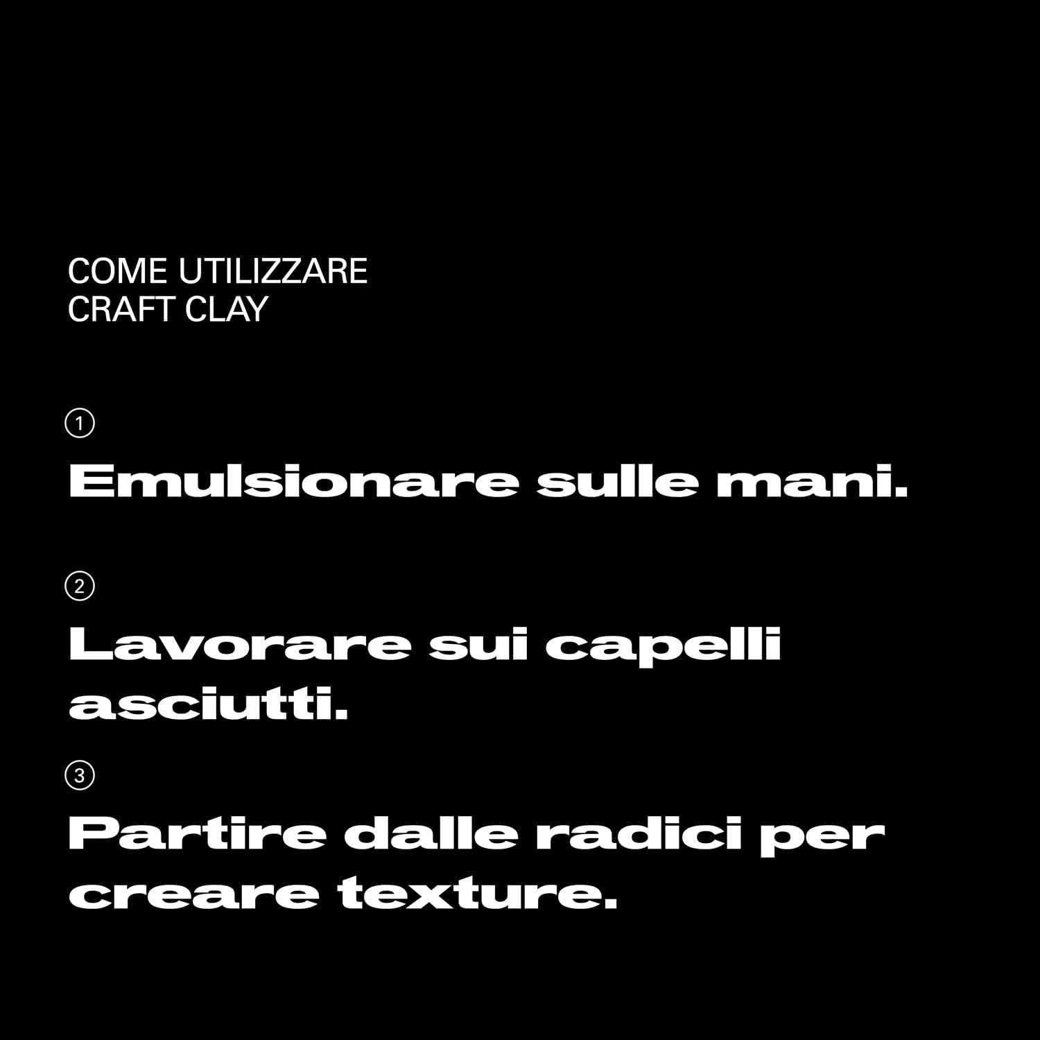 Thumbnail 3 de Sebastian Professional Craft Clay Texturizing & Flexible Styling Clay – pasta modellante opaca con tenuta flessibile, 50 g