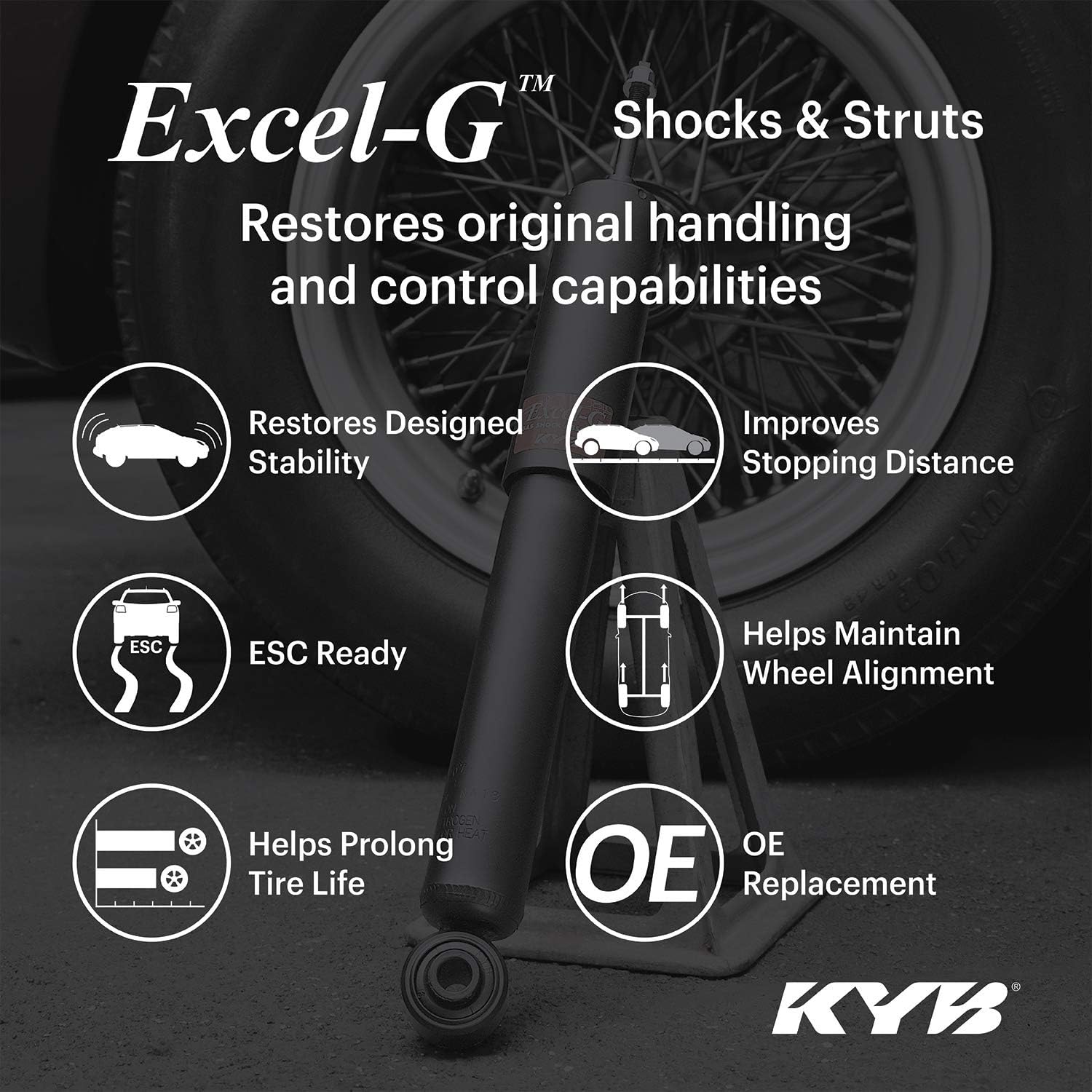 Detalle 2 de KYB Gas Shock 349043