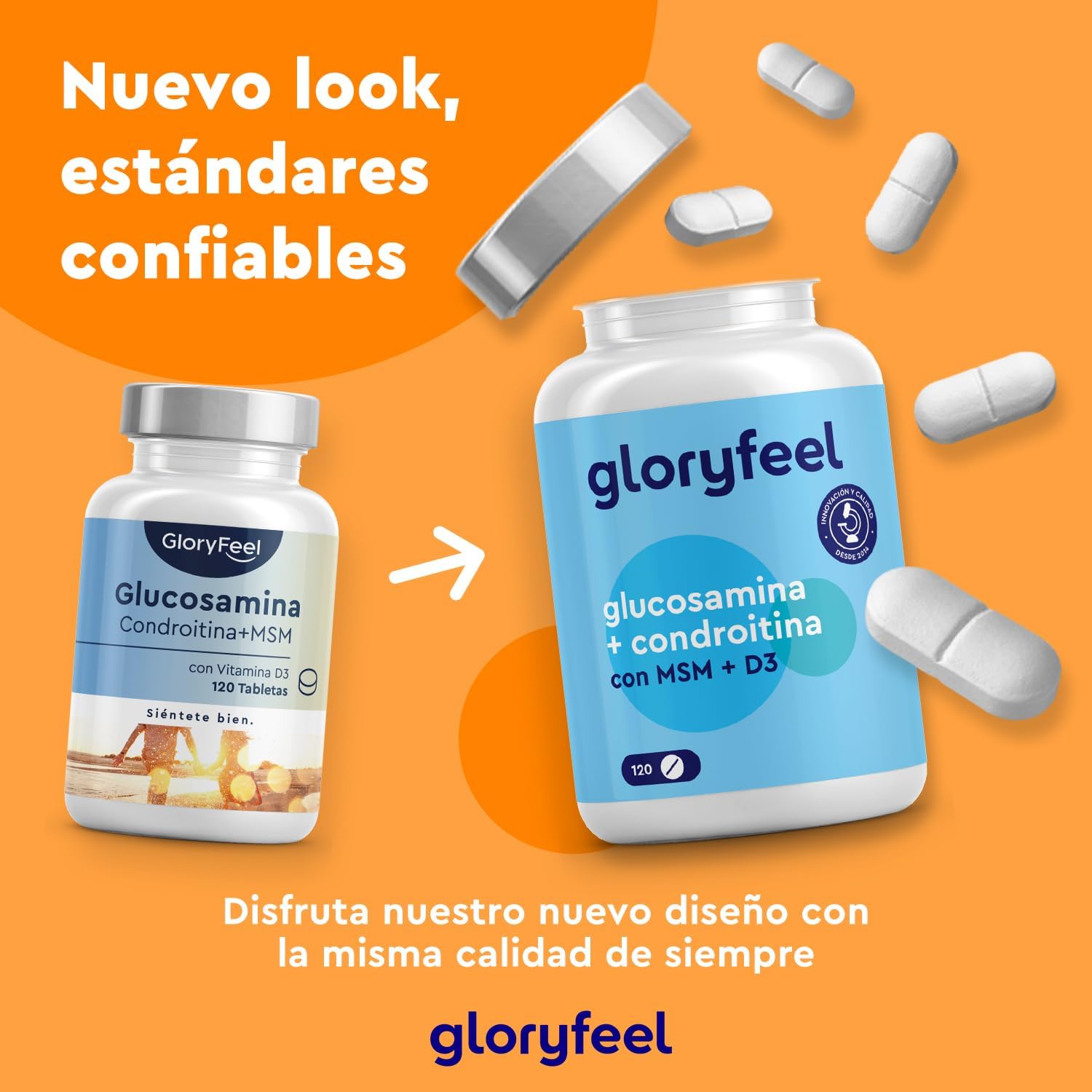 Detalle 2 de Glucosamina Condroitina 120 tabletas