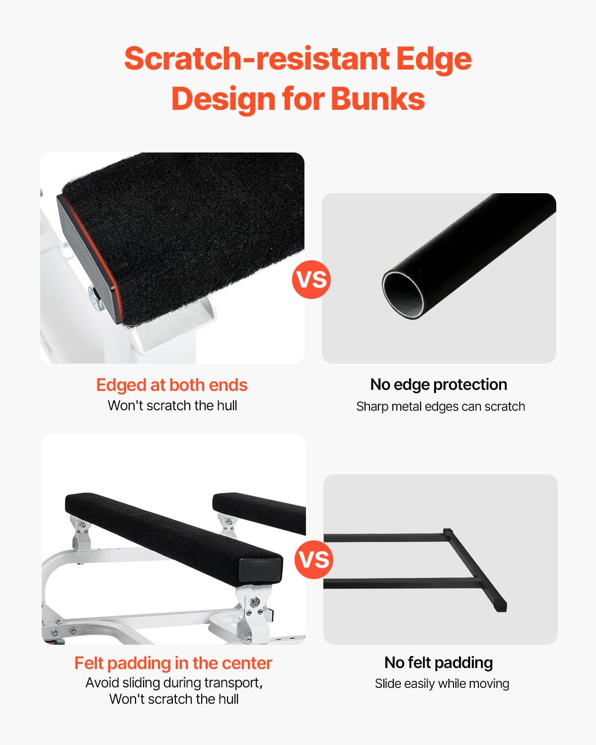 Thumbnail 5 de VEVOR Carrello per Moto d'Acqua Watercraft PWC: capacità elevata e trasporto stabile