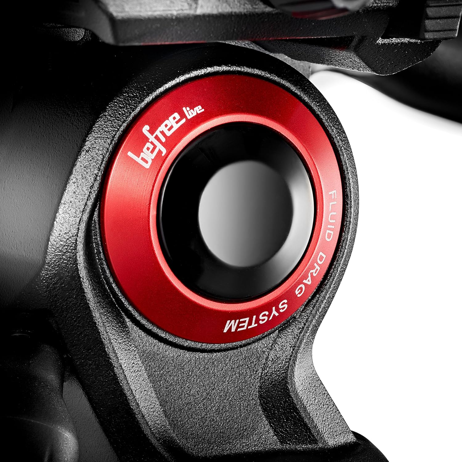 Detalle de Manfrotto MVH400AH Tête Fluide Befree pour Vidéo – Aluminium, charge max 4 kg, Noir