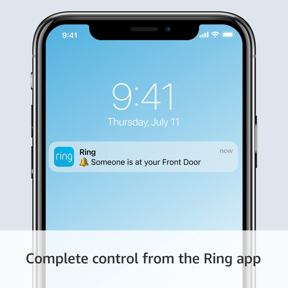 Detalle de Ring Battery Video Doorbell Plus (Newest gen) with Chime Pro – 1536p HD, Head-to-Toe View