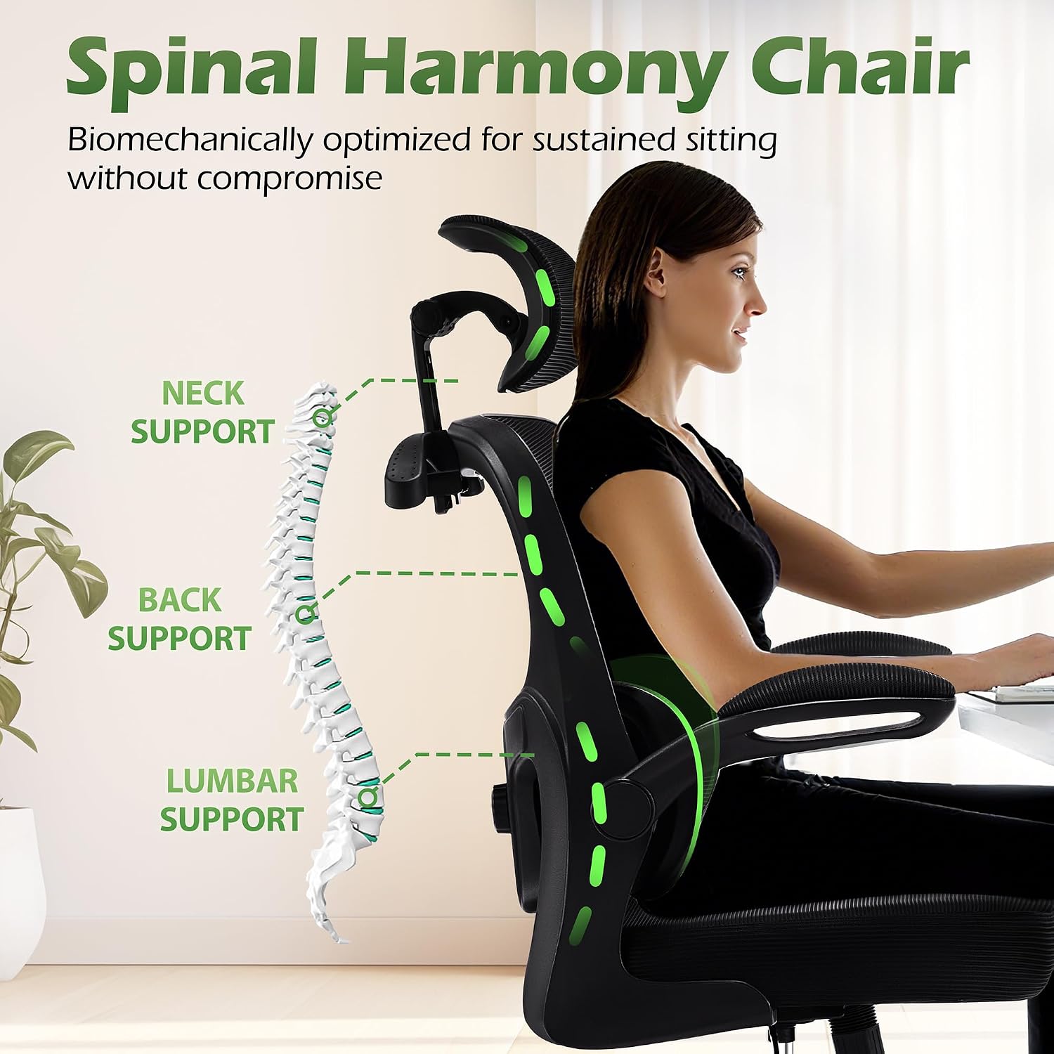 Thumbnail 5 de AreShark Office Chair Ergonomic 300 lb
