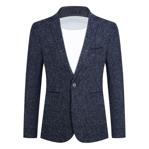 Thumbnail 1 de Allthemen Mens Casual 1 Button Slim Fit Blazer