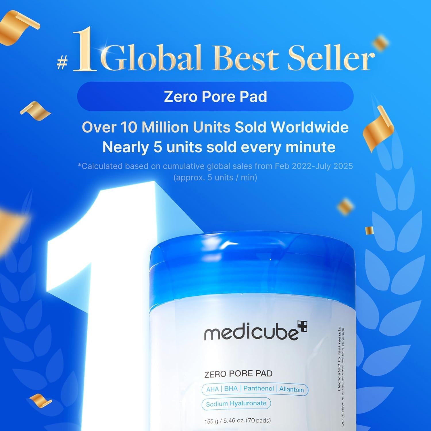 Thumbnail 1 de medicube Toner Pads Zero Pore Pad 2.0 for Exfoliation and Pore Care