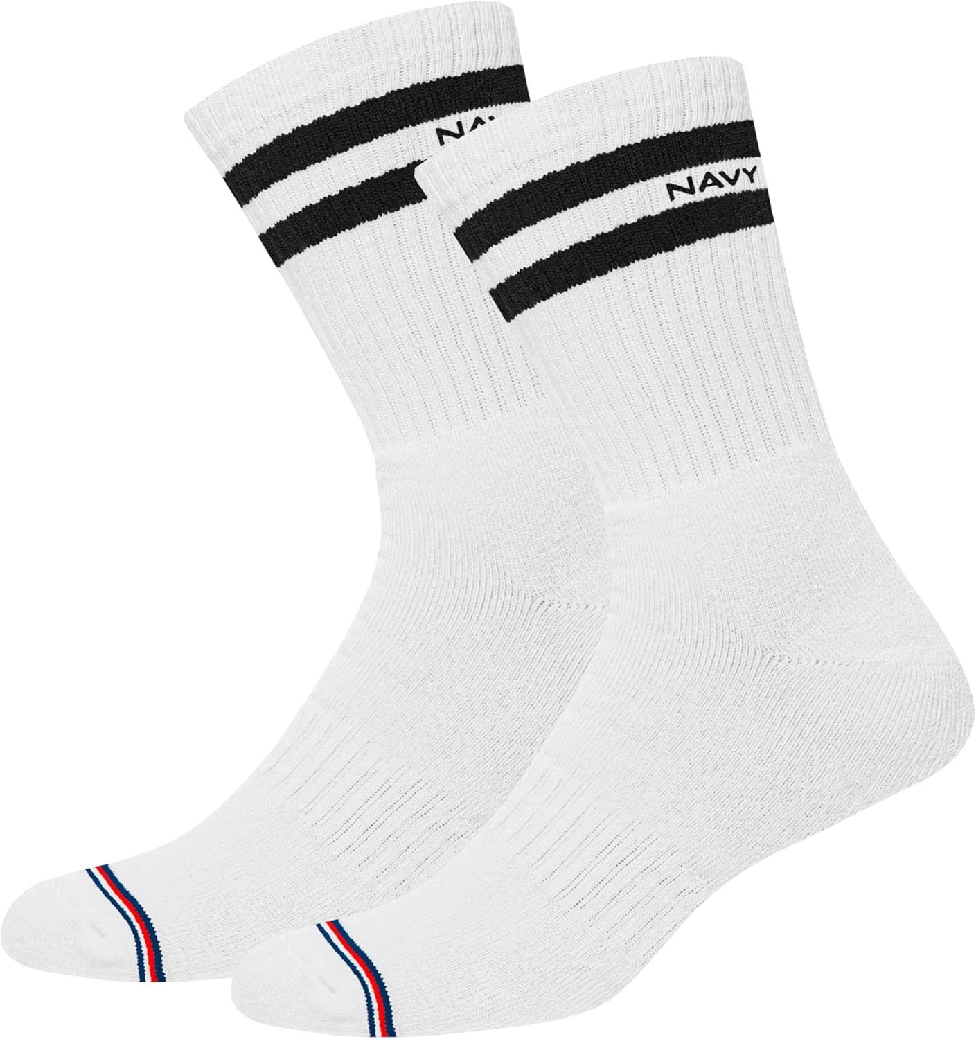 Thumbnail 3 de NAVYSPORT Advance Serie: calzini sportivi da uomo con cuscino attivo, 3 paia multicolor