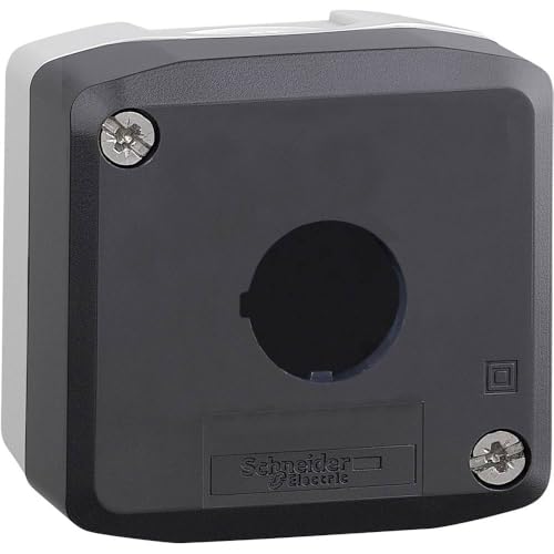 Imagen de Harmony XAL D01 – Boîte 1 trou Ø22, couvercle gris foncé et fond gris clair (Schneider Electric) en OfertitasTOP