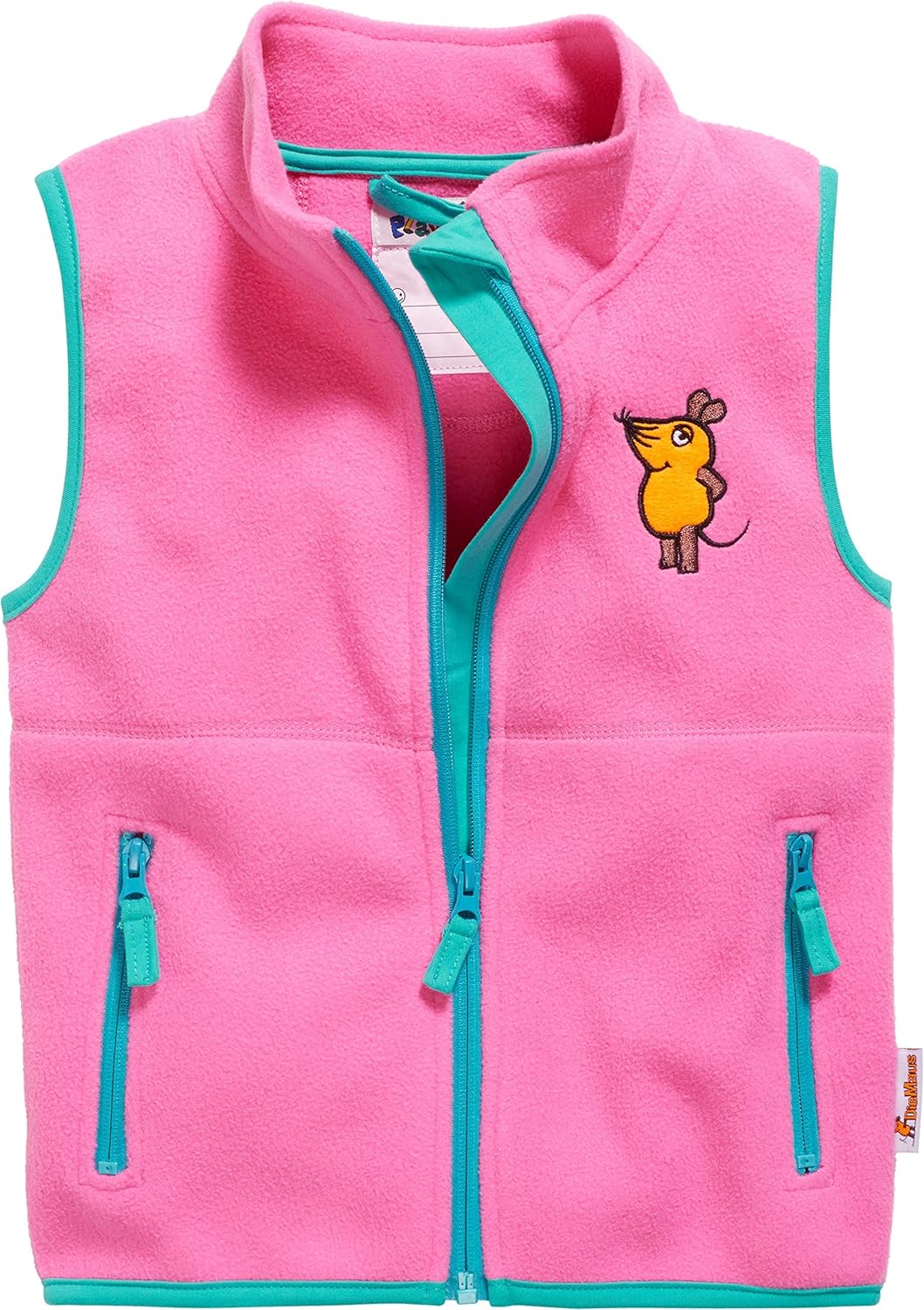 Detalle de Playshoes Kinder Fleece-Weste Outdoor – Unisex, 1er Pack