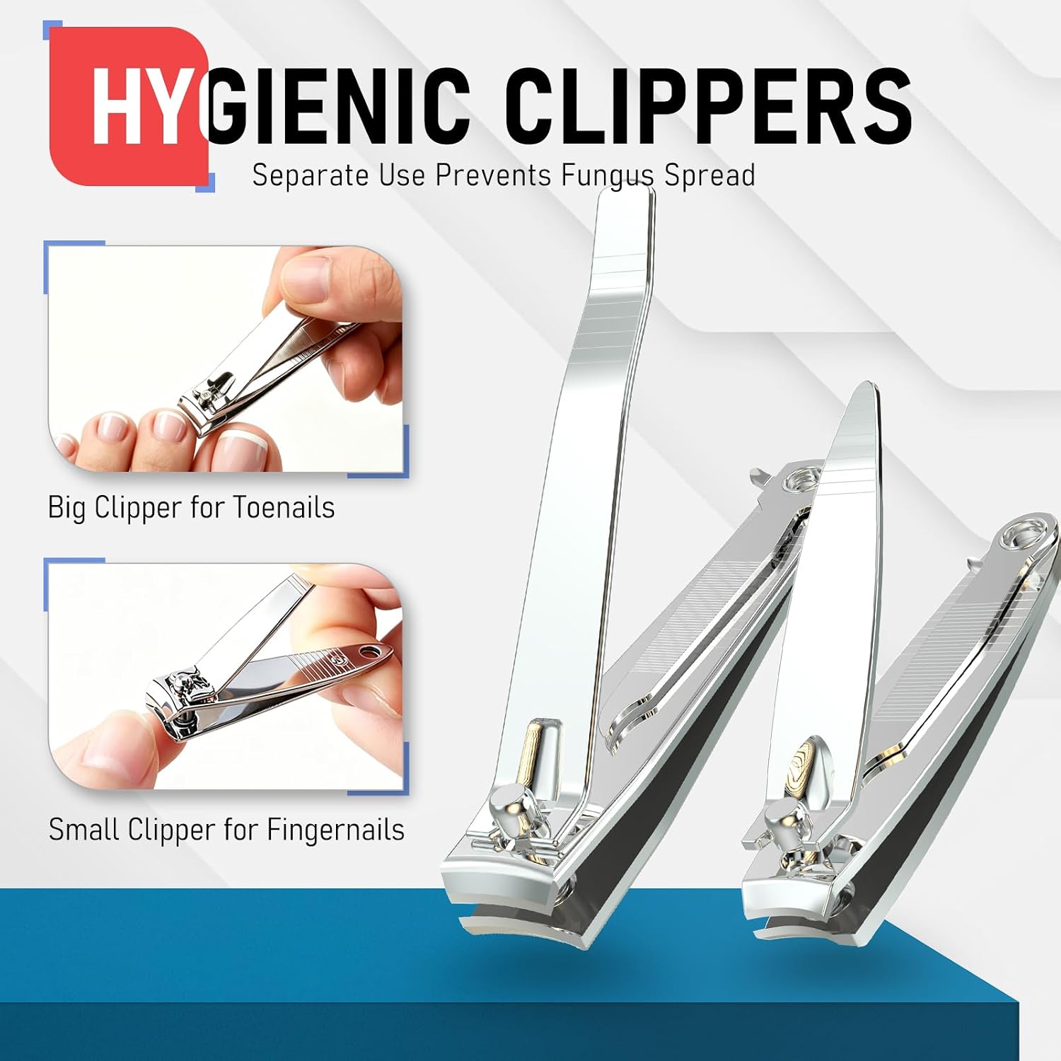 Thumbnail 6 de firiKer Nail Clipper Set (Stainless Steel) with Integrated Nail File