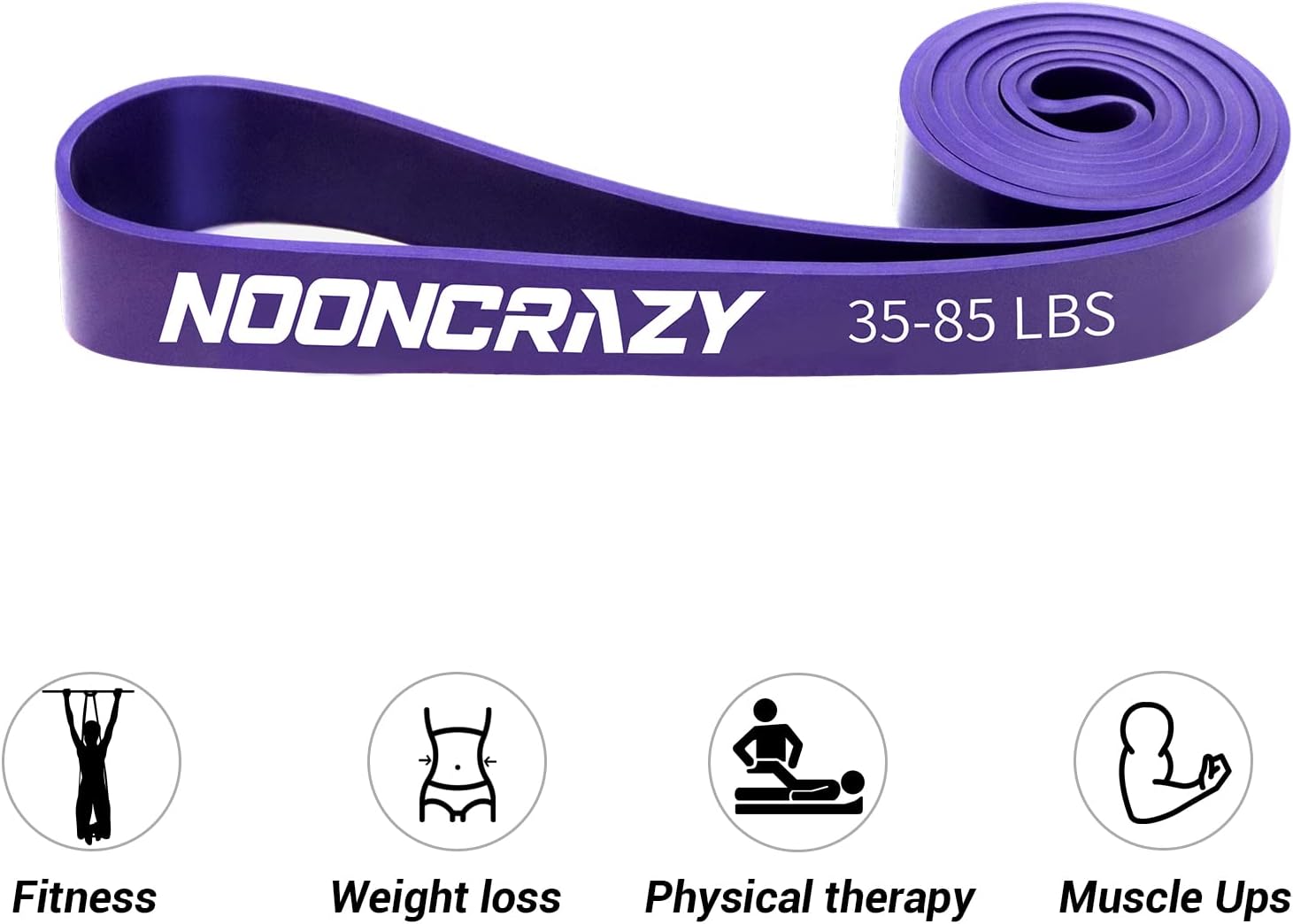 Thumbnail 2 de nooncrazy Resistance Bands Set with 5 levels
