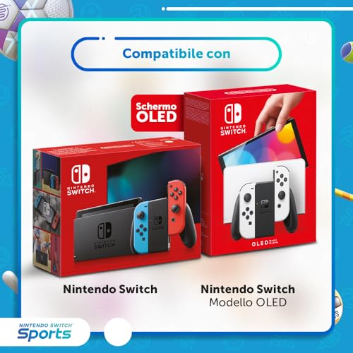 Detalle de Nintendo Switch Sports, videogioco per Nintendo Switch con otto sport su scheda