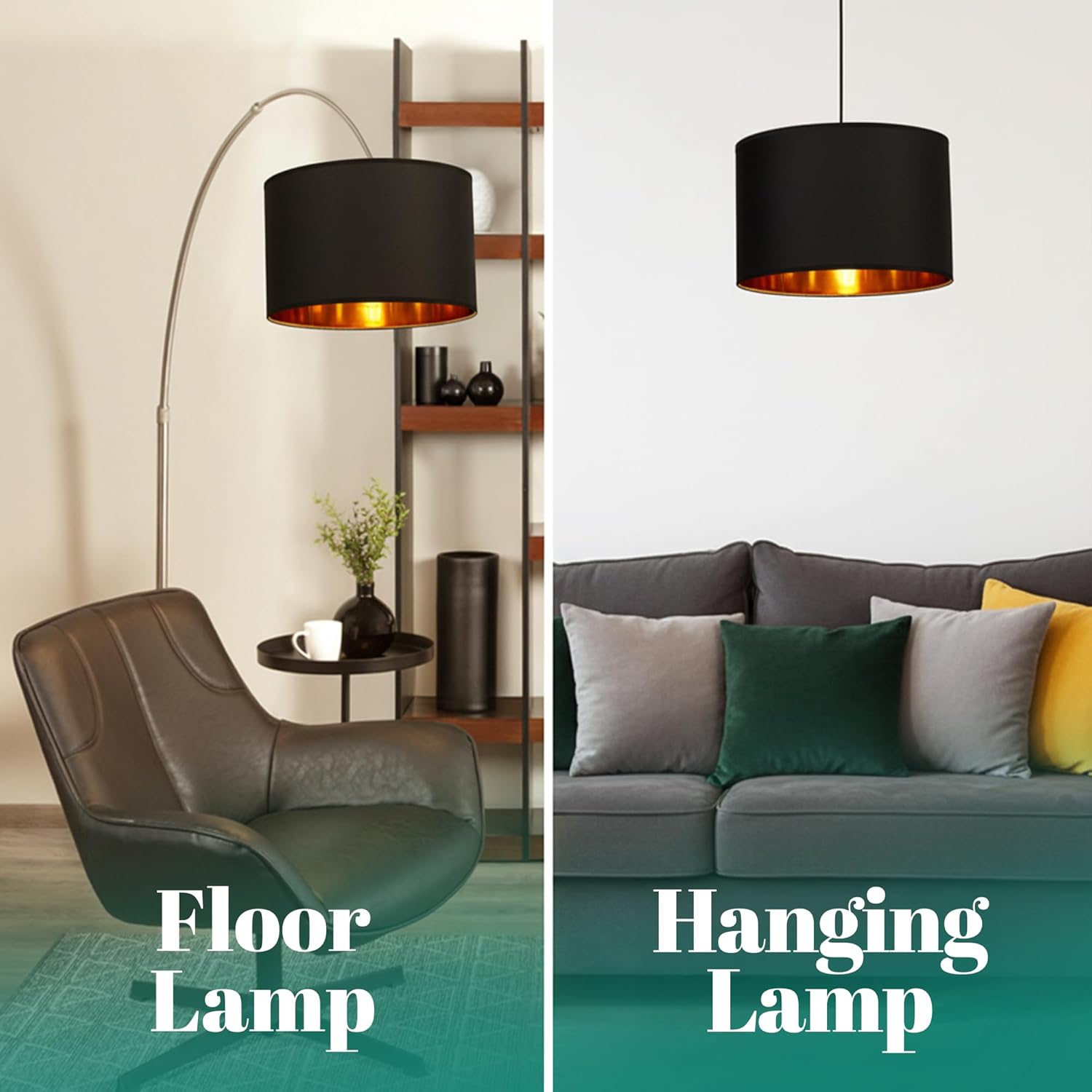 Detalle de Giggi GIGGI 8 inch fabric lamp shades