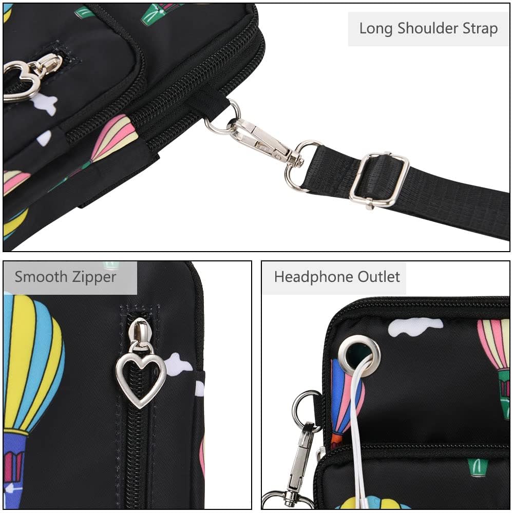 Detalle 1 de Aucuu Handytasche 7 Zoll Umhängetasche