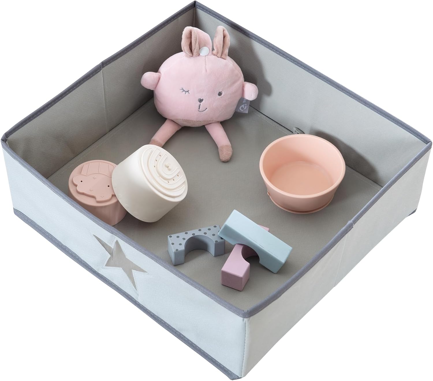 Thumbnail 6 de roba 306190GA kinderstoel-organizerset met hangbox, drie vakken en sterrenmotief