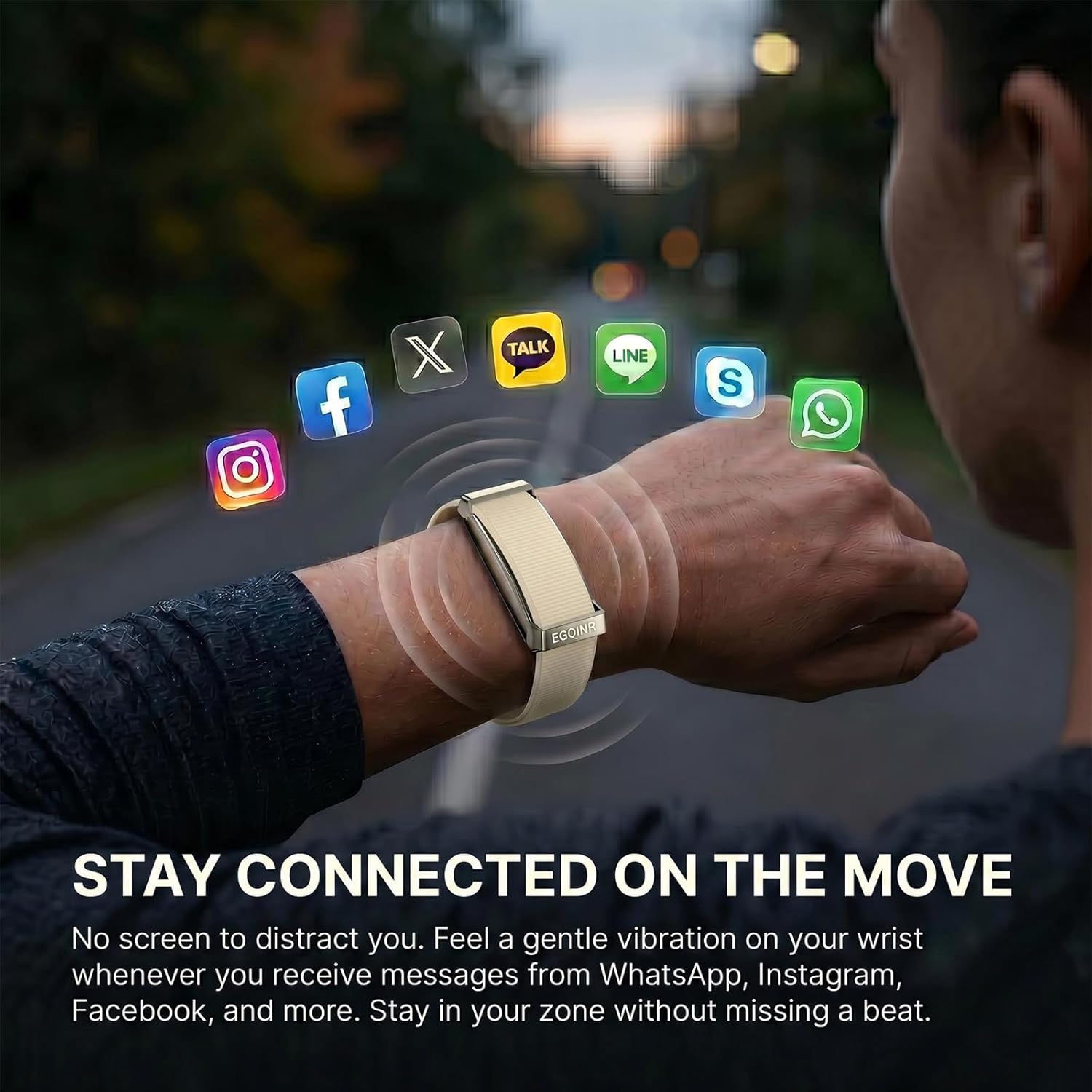 Thumbnail 3 de EGQINR Smart Bracelet for Women: Ultra-Thin, 170+ Sports Modes & 20–30 Day Battery