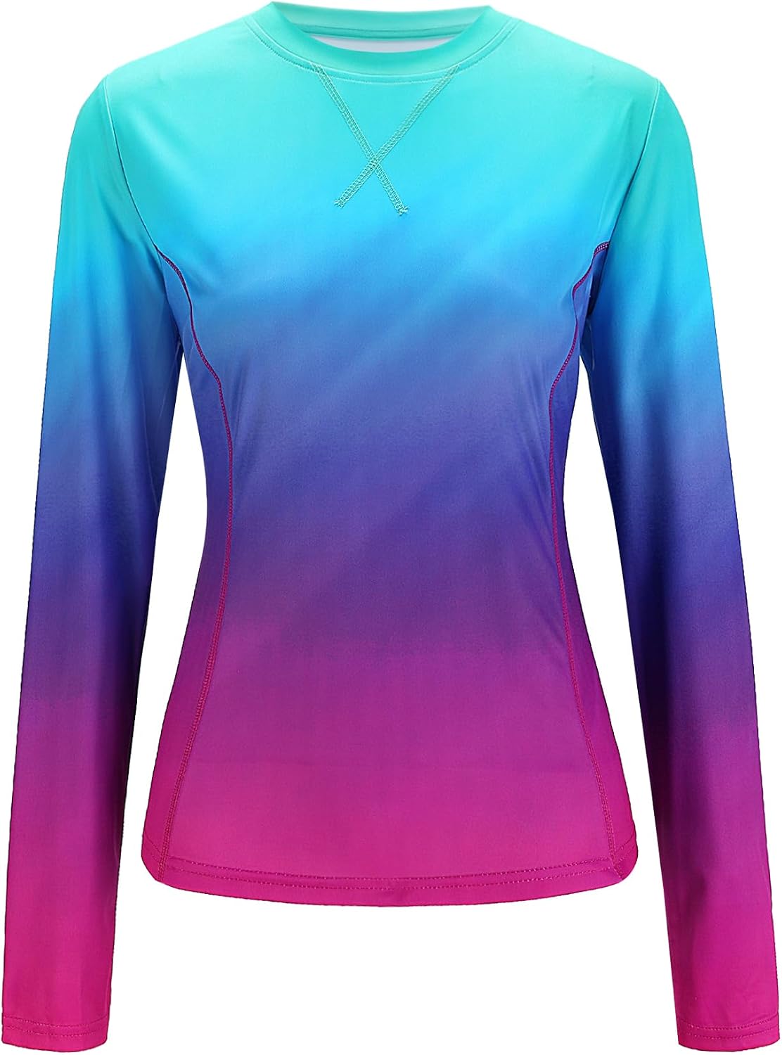 Detalle de Avoogue Women UPF 80+ UV Long Sleeve Shirt with Thumb Holes