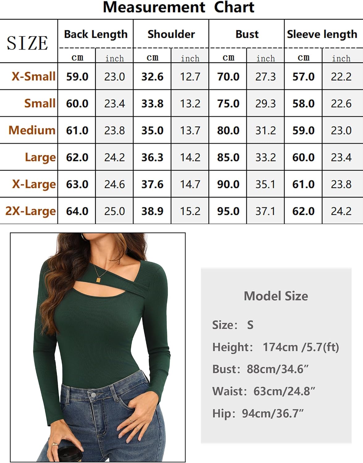 Thumbnail 5 de Aottori Maglia Donna Scollo Asimmetrico