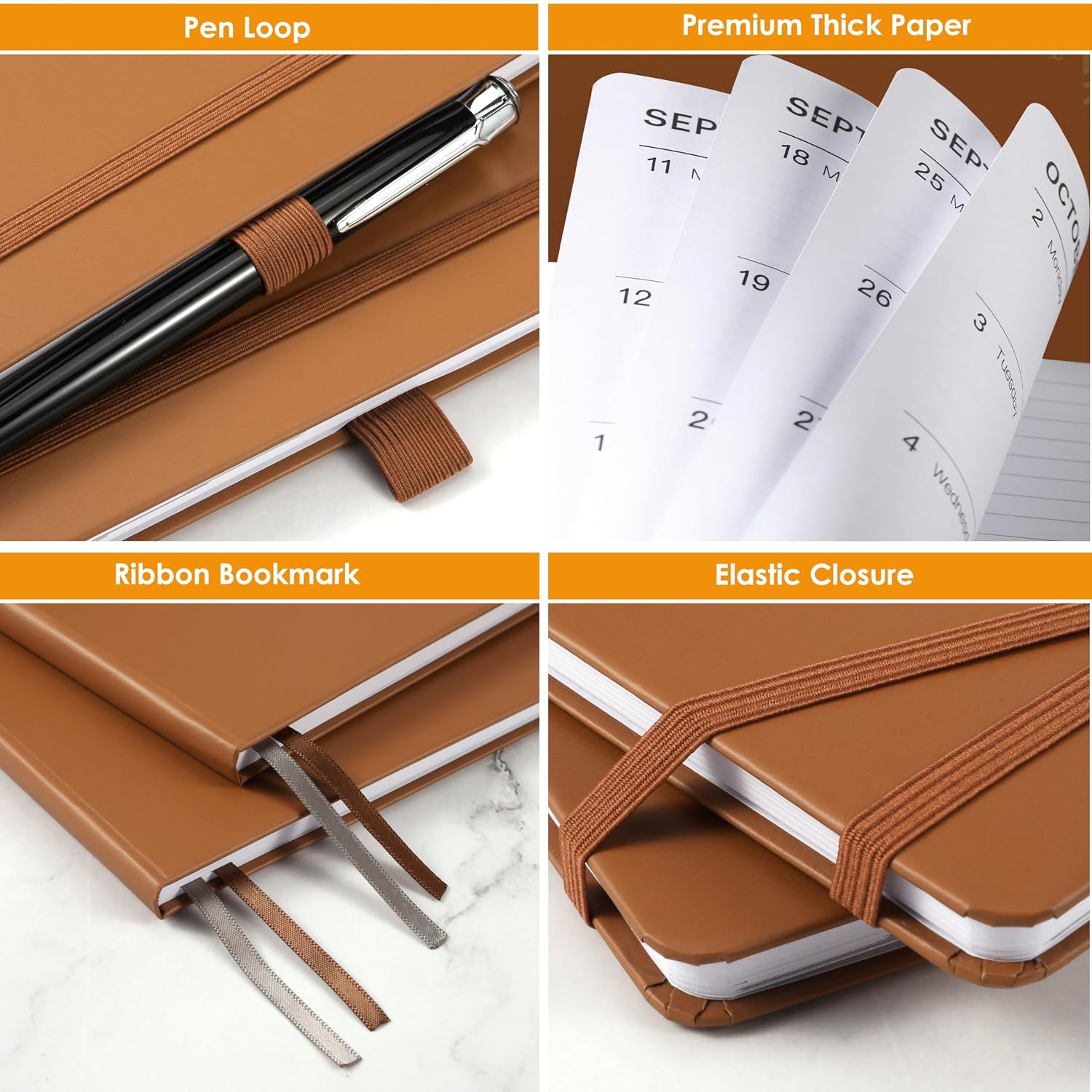 Detalle 2 de 2027 Planner 8 x 10-Inch Weekly and Monthly Planner