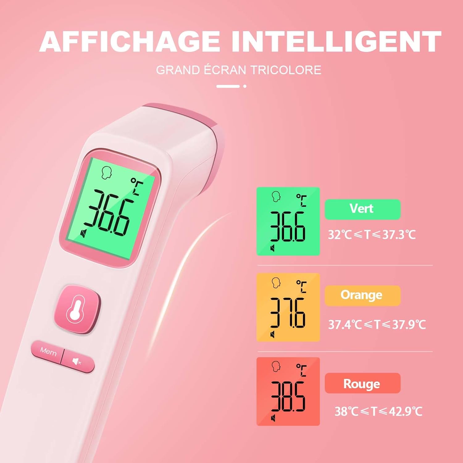 Thumbnail 1 de Viproud Thermomètre frontal sans contact