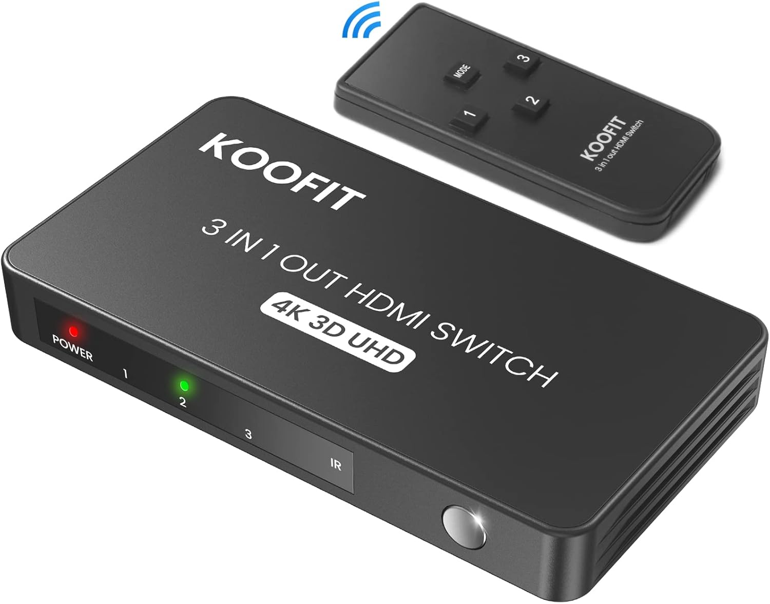 HDMI Switch 3-in-1 4K Auto Switcher