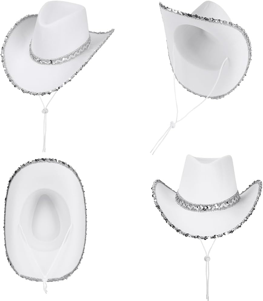 Detalle 2 de AOMIG cowboyhatt för vuxna med solglasögon och bandana
