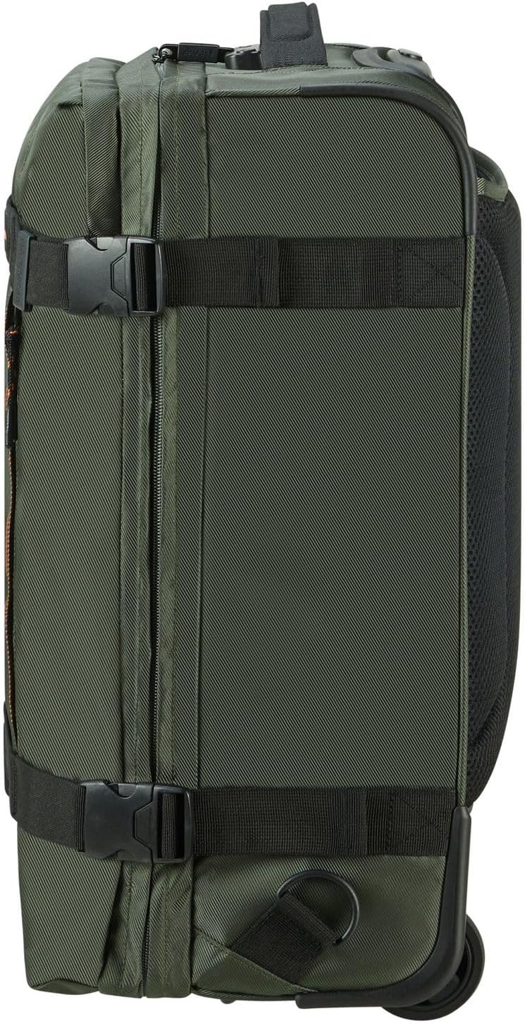 Detalle de American Tourister Urban Track 2-wheel travel bag/backpack (S, 55 cm, 45.5 L) in Dark Khaki
