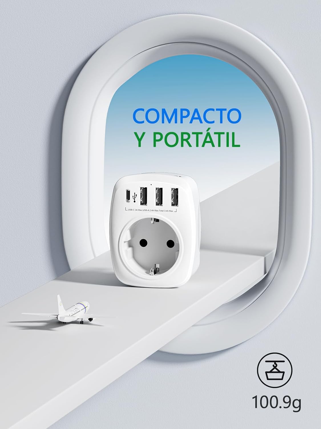 Thumbnail 5 de LENCENT Adaptador Enchufe UK 3250W