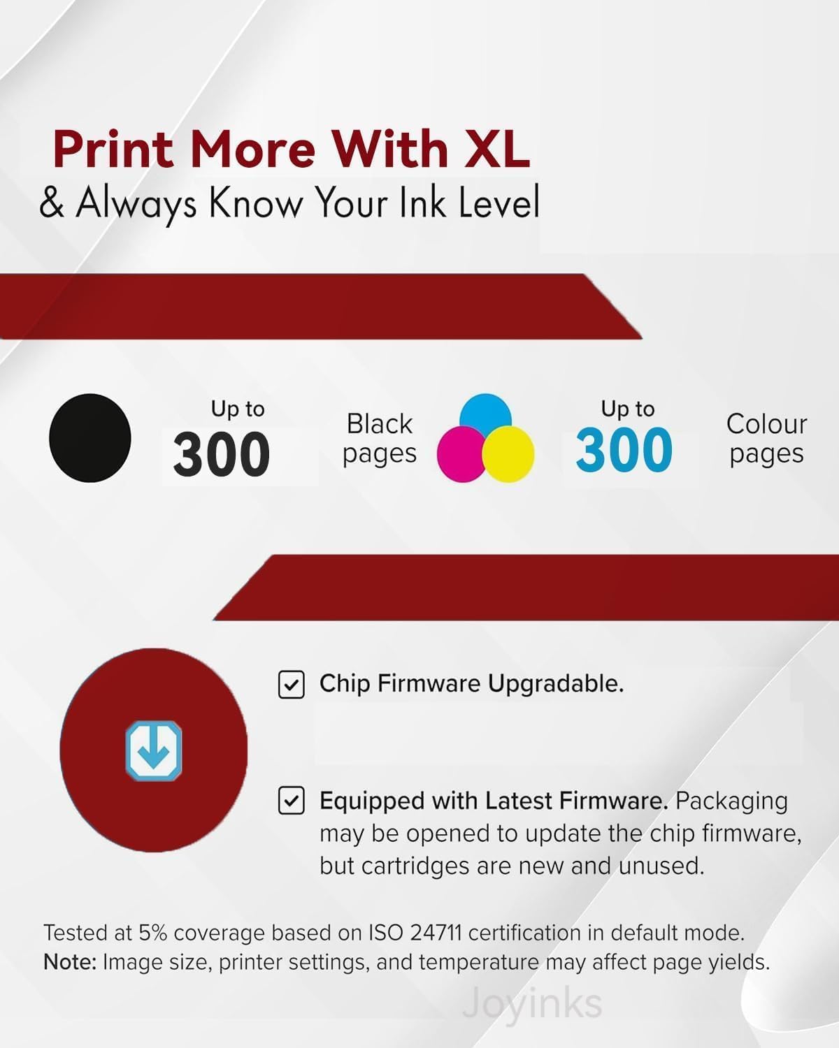 Detalle de Joyinks Ink Cartridges, 6-Pack