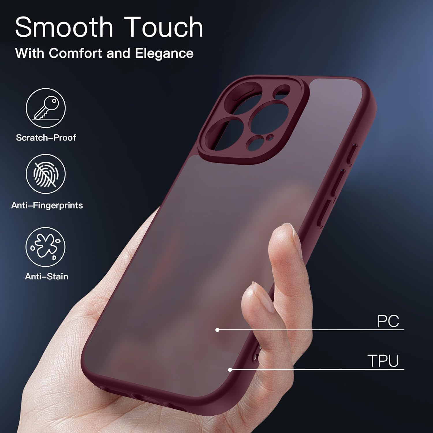 Thumbnail 5 de KPPIT iPhone 16 Pro case 6ft drop protection