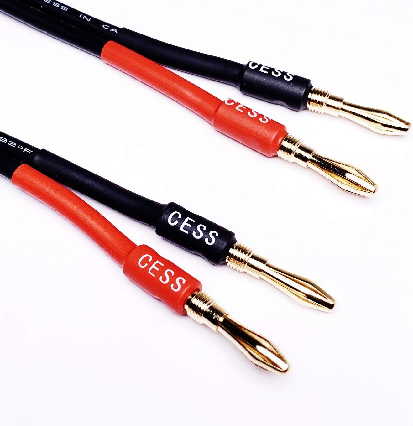 Detalle de CNCESS バナナ-スピコンメスアダプター 12AWG、4mmバナナ端子・2本セット
