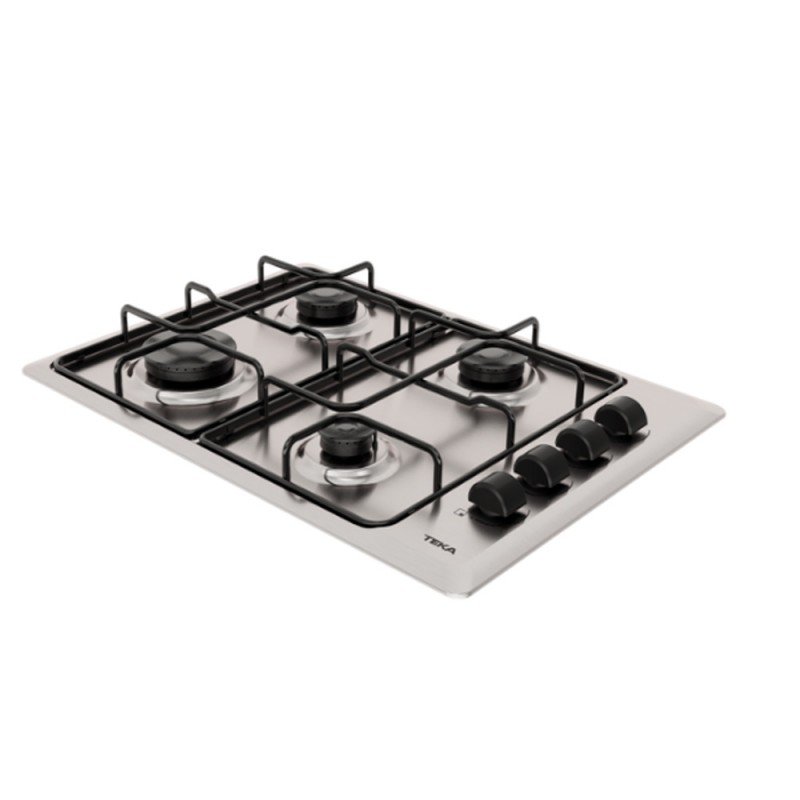 Detalle de Teka HLX 540 KL🔥 Placa de gas butano, acero inoxidable