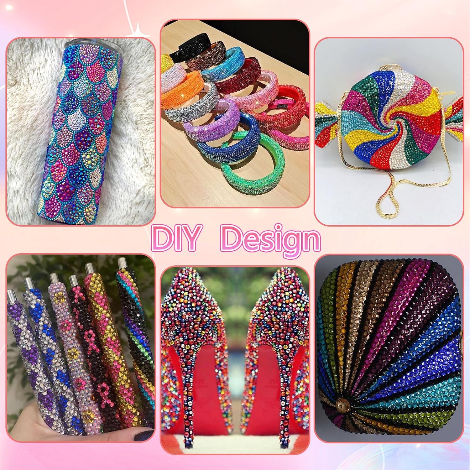 Detalle 2 de RODAKY Nail Rhinestones 2–6 mm