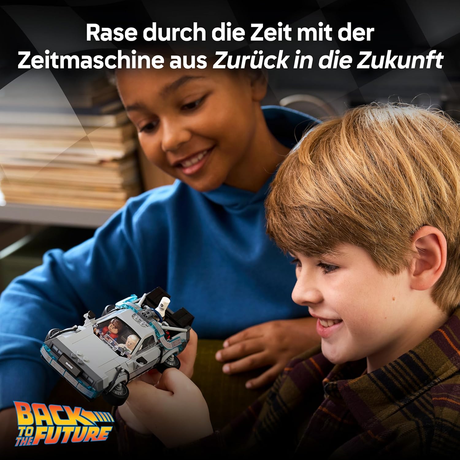 Thumbnail 1 de LEGO Speed Champions 77256 Zeitmaschine aus „Zurück in die Zukunft“ mit 2 Minifiguren
