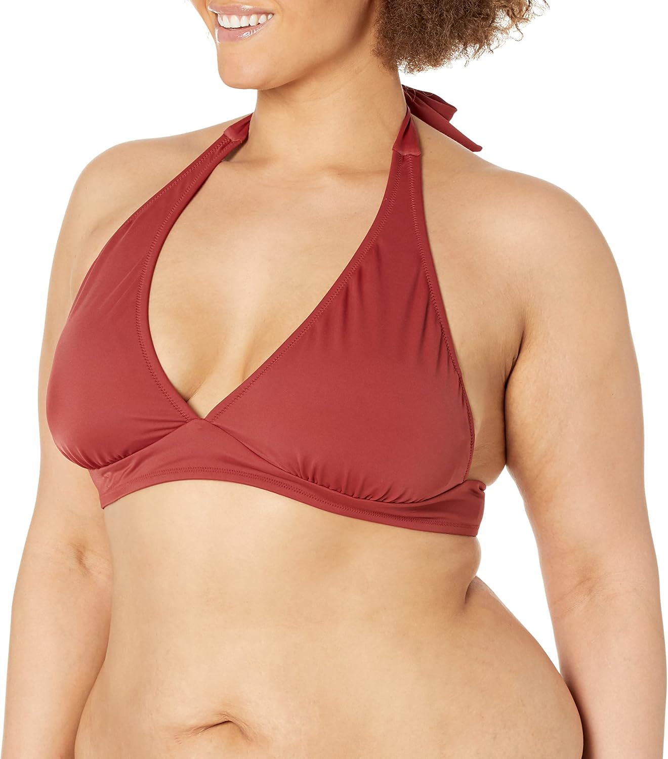 Thumbnail 5 de Amazon Essentials Light-Support Tie Halter Bikini Top