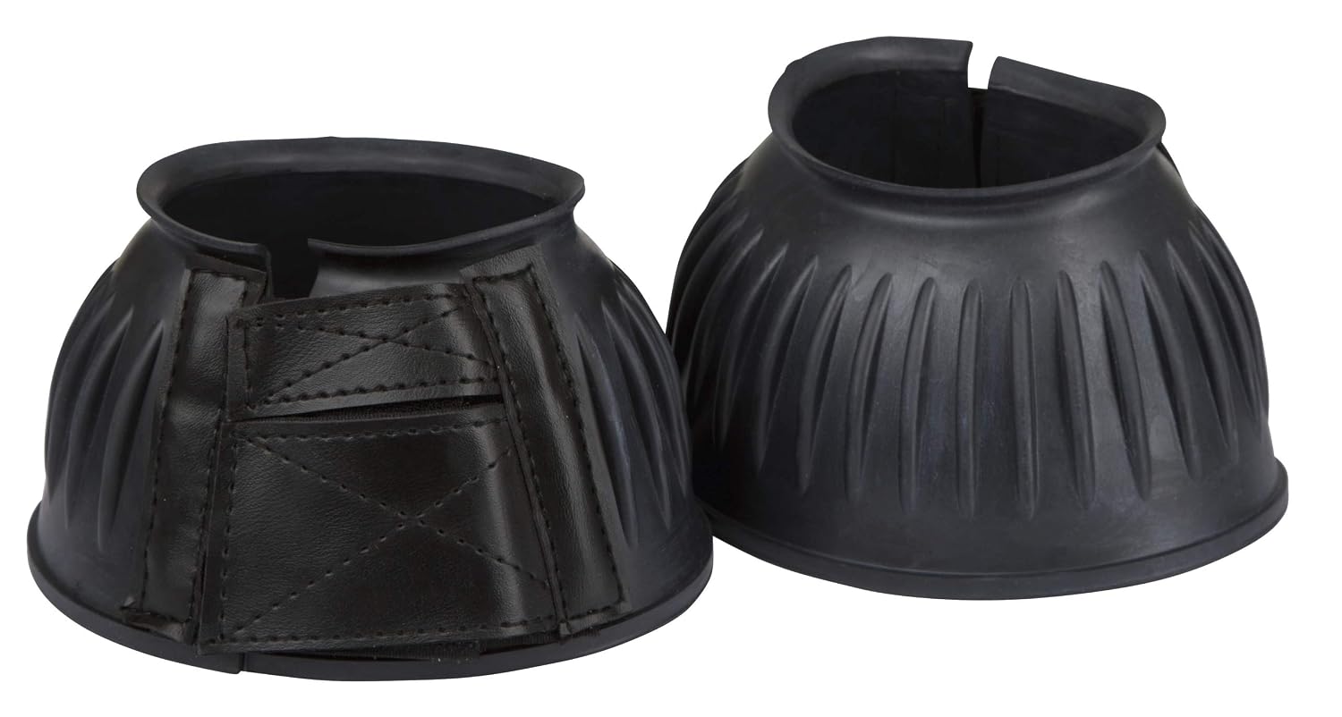 Detalle 2 de Covalliero Bell Boots Rubber for Horses – Reliable Everyday Hoof Protection