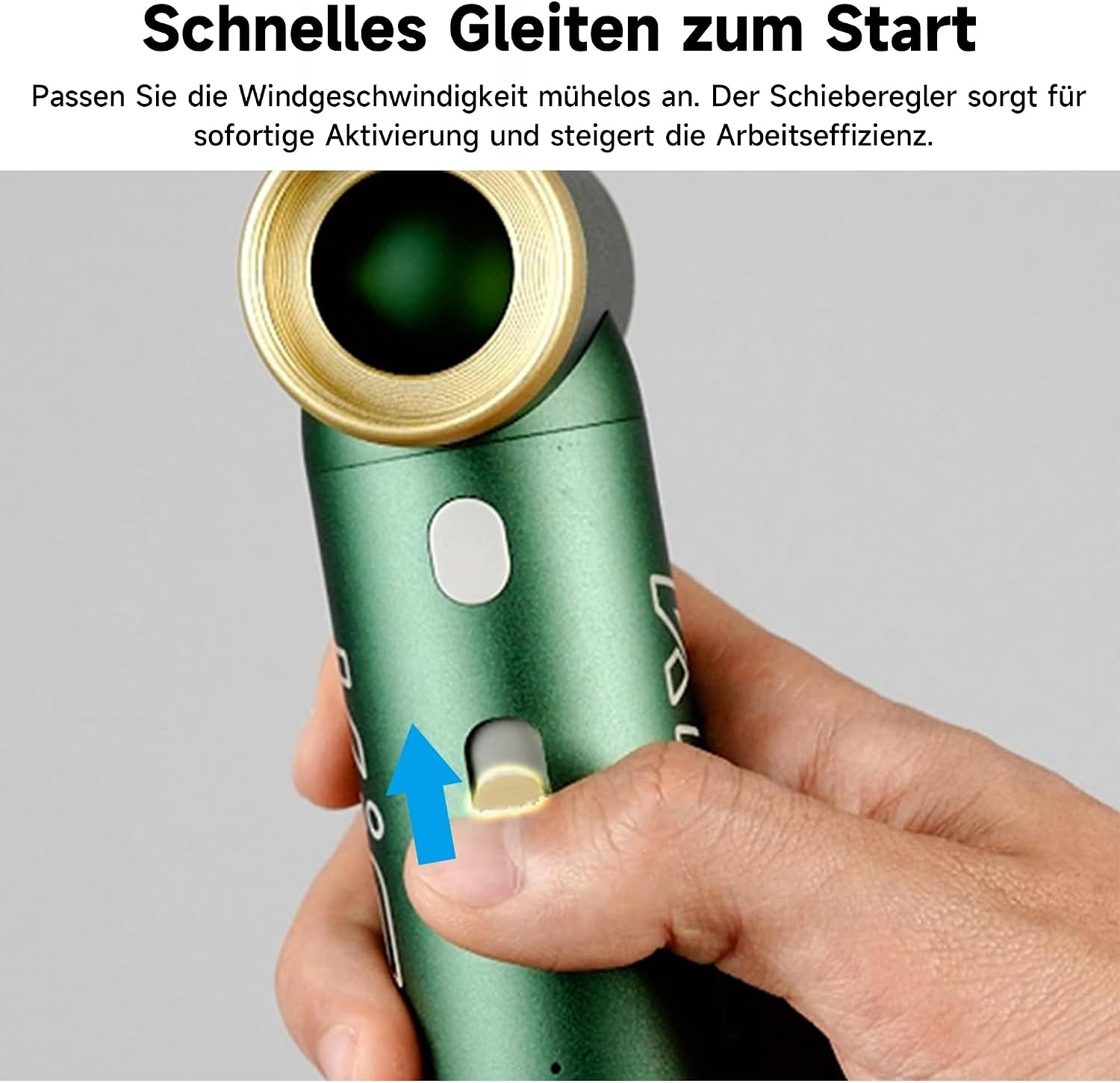 Thumbnail 5 de Kica JetFan 2S Elektrischer Air Duster – Metallgehäuse, 117.000 U/min, stufenlose Regelung, Turbomodus, kabellos