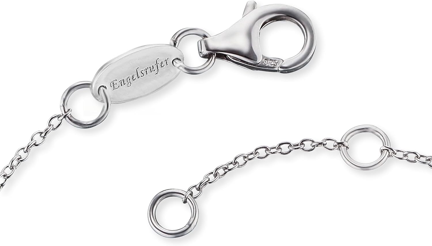 Detalle de Engelsrufer Damen Armband mit Lebensbaum Anhänger aus Sterling Silber, Karabinerverschluss