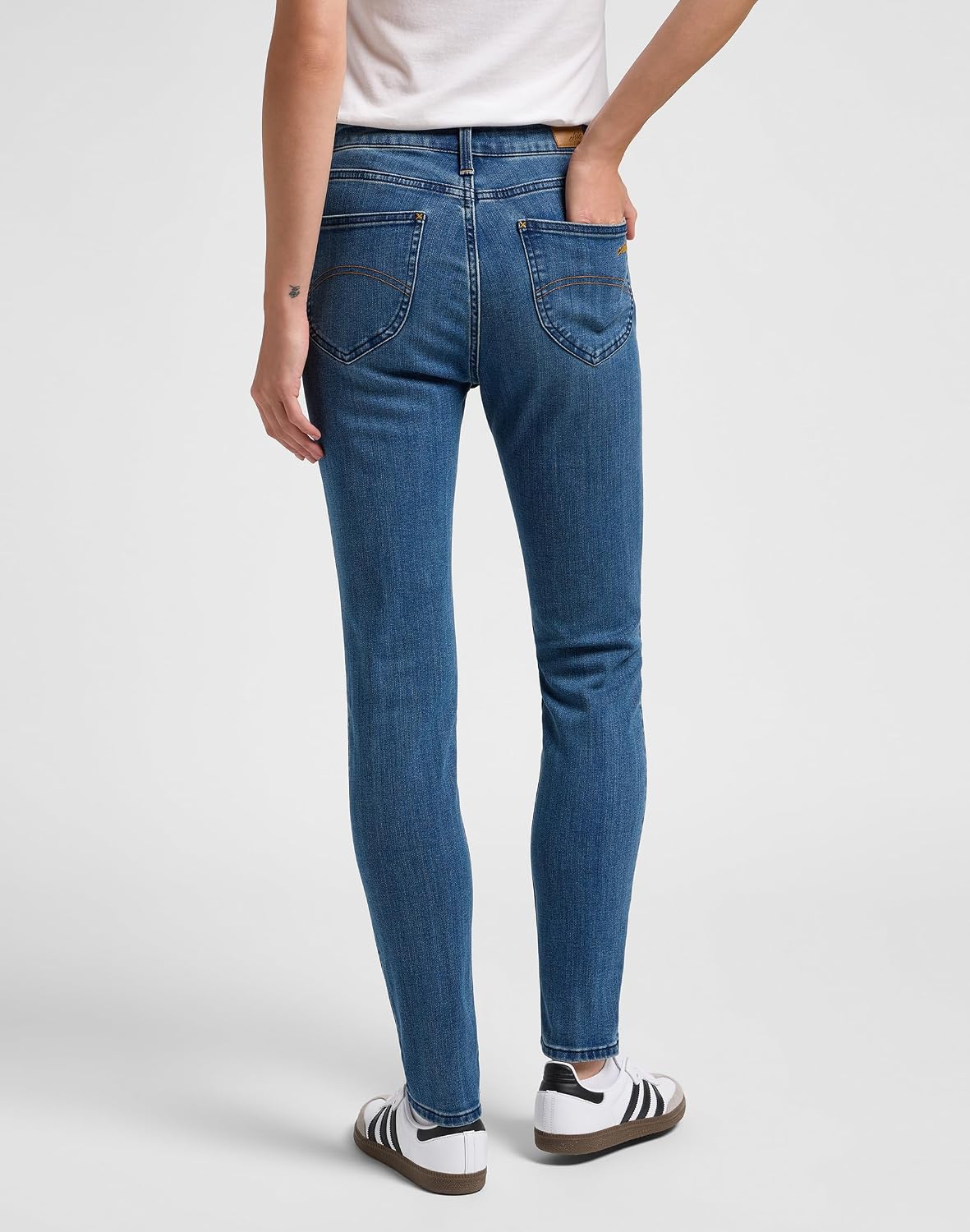 Detalle de CHIC by LEE Skinny-Jeans hohem Bund