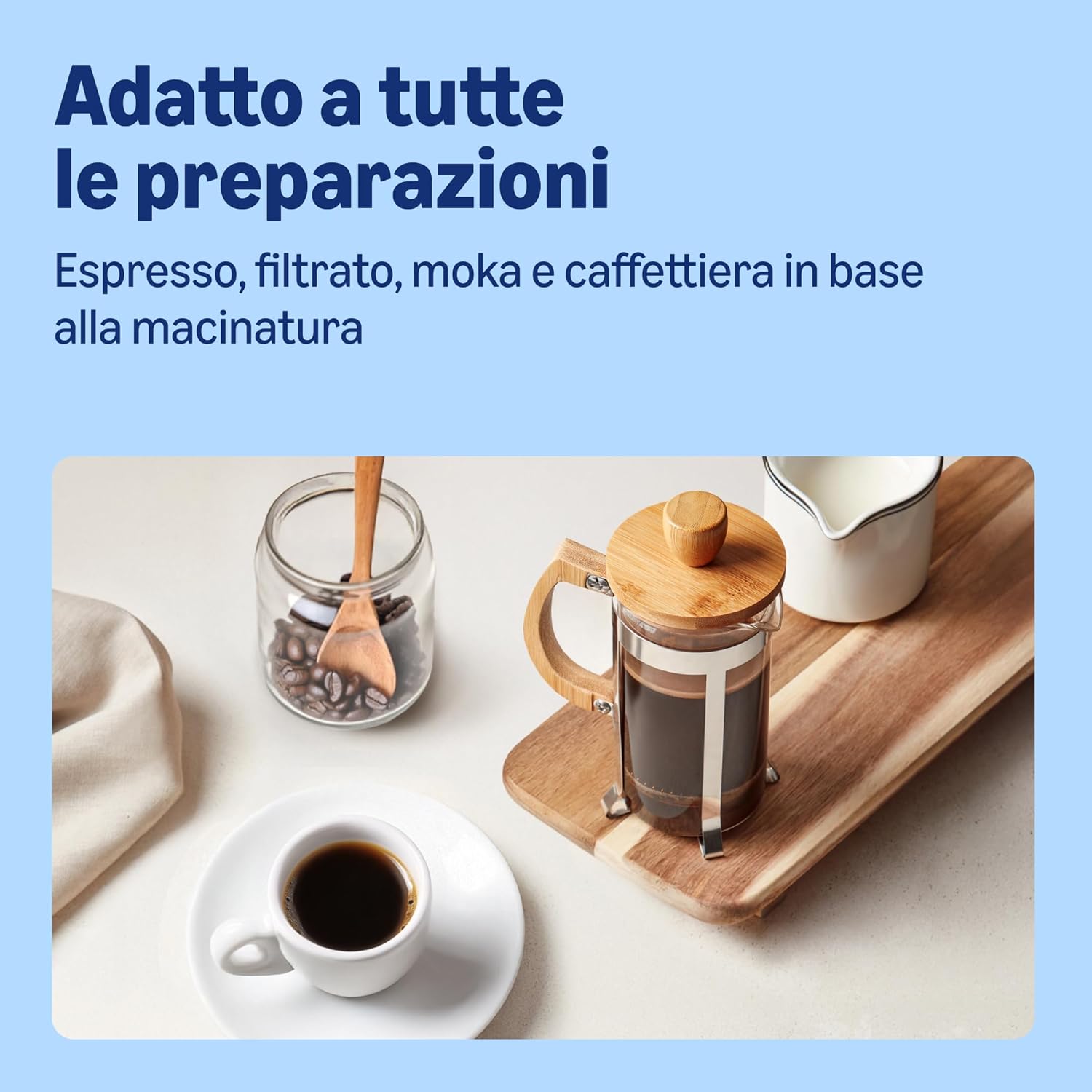 Detalle 2 de By Amazon Caffè in Grani Intenso, Tostatura Scura – 2 kg (2 Confezioni da 1 kg) Rainforest Alliance
