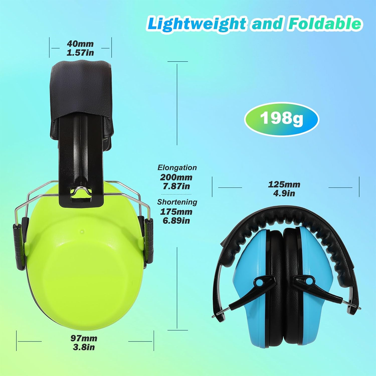 Detalle 2 de Kriogor Ear Defenders Children 26dB Headphones for Kids