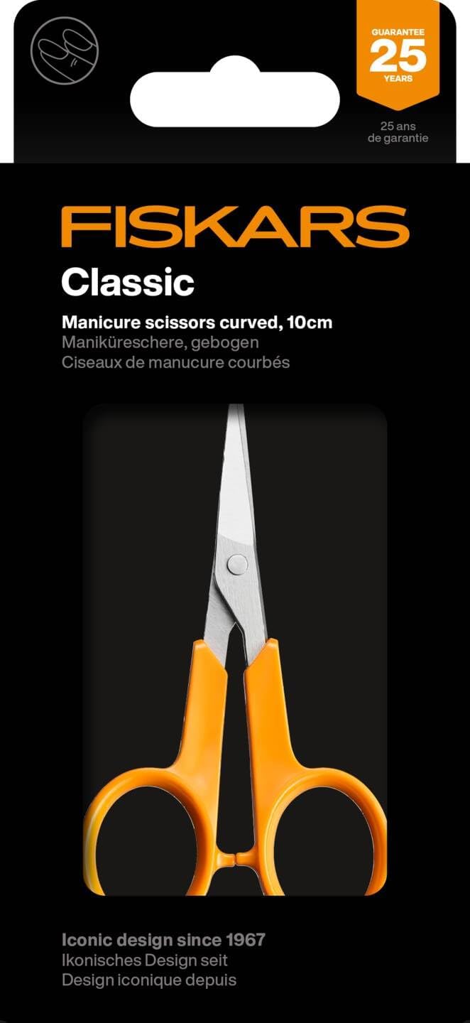 Thumbnail 6 de Fiskars Classic 1075058 manikyrsax, böjd, 10 cm, rostfritt stål